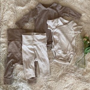 H&M Longsleeve and short sleeve onesie sets!